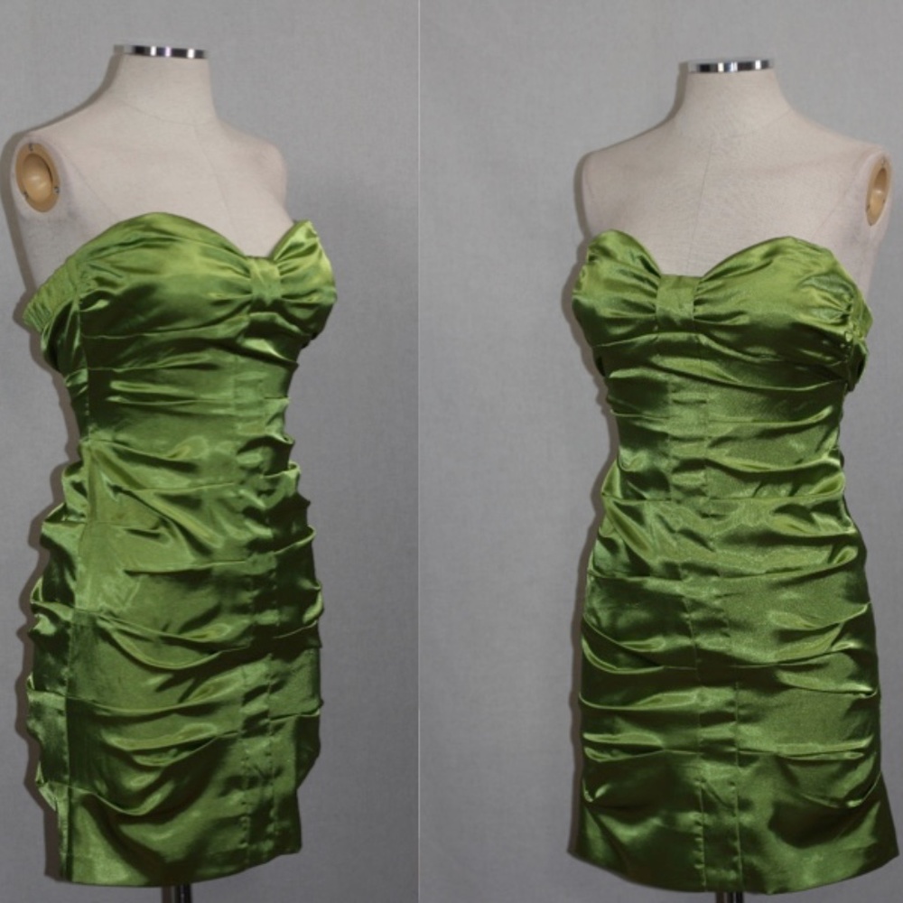 Speechless Green Halter Dress